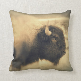 Rustic Buffalo Kussen