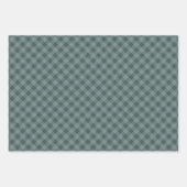 Rustic Buffalo Plaid geruite patroon Inpakpapier Vel (Voorkant 3)