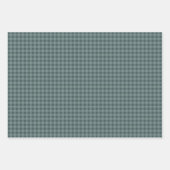 Rustic Buffalo Plaid geruite patroon Inpakpapier Vel (Voorkant 2)