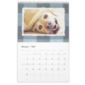 Rustic Buffalo Pset Blue Dog Pet 2023 Kalender (Feb 2027)