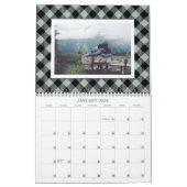 Rustic Buffalo Pset Photo Calendar Kalender (Jan 2026)