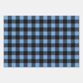 Rustic Buffalo Schotse Ruit Patroon Inpakpapier Vel (Voorkant 3)