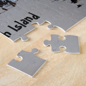 Rustic Bulkhead op Beach Legpuzzel (Zijkant)