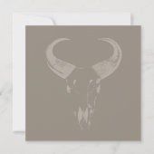 Rustic Bull Horns CUSTOM COLOR Kaart (Voorkant)