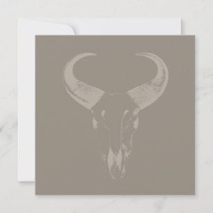 Rustic Bull Horns CUSTOM COLOR Kaart