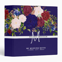 Rustic Burgundy Blauw Roze Bloem Bruiloft Planning