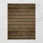 Rustic Burgundy Floral Jar - Versluitingskaart Informatiekaartje (Achterkant)