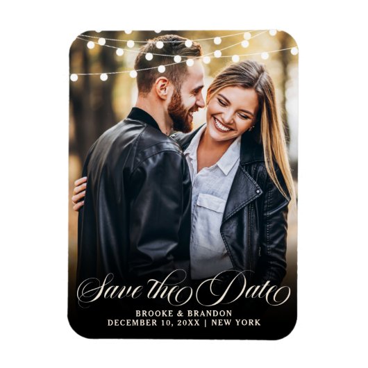 Rustic Burgundy Floral Mason Jar Save the Date Magneet (Verticaal)