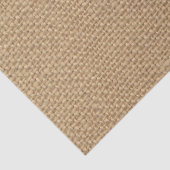 Rustic Burlap achtergrond bedrukt Tissuepapier (Detail)