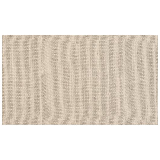 Rustic Burlap country Wedding Tafelkleed (Voorkant (Horizontaal))