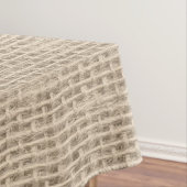 Rustic Burlap country Wedding Tafelkleed (Voorbeeld)