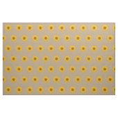 Rustic Burlap en Sunflower Printed Pattern Fabric Stof (Fat Quarter)