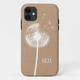 Rustic Burlap iPhone 5 Hoesje