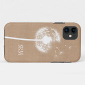 Rustic Burlap iPhone 5 Hoesje (Achterkant (horizontaal))