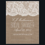 Rustic Burlap & Lace Vrijgezellenfeest Recipe Divi<br><div class="desc">Deze bijtende vrijgezellenfeest recept kaartdividers zijn perfect om het overeenkomende recept multomap aan te vullen. Dit is een geweldige manier om je recepten te organiseren in delen zoals: eetlustjes,  vlees,  woestijnen,  enz.</div>