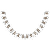 Rustic Burlap Mason Jar Baby shower Vlaggetjes (Alle)