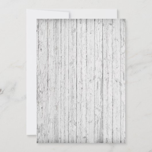 Rustic Burlap String Lights Elegant Photo Wedding Kaart (Achterkant)