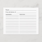 Rustic Burlap Stripes Floral Vrijgezellenfeest Rec Briefkaart (Achterkant)