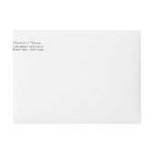 Rustic Burlap &  White Lace Wedding (Voorkant)