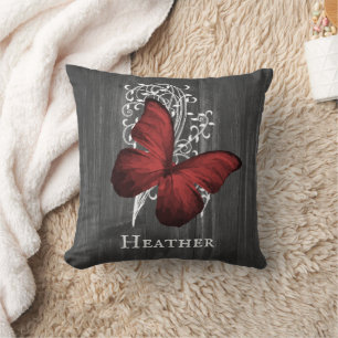 Rustic Butterfly - Sierkussen op maat