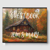 RUSTIC CABIN BRUILOFT Gastenboek (Voorkant)