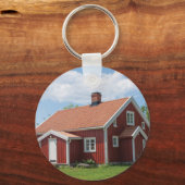 Rustic Cabin Custom Coordinates Pinery Mountain Sleutelhanger (Achterkant)