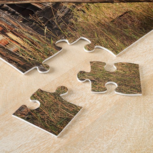 Rustic Cabin Legpuzzel (Zijkant)