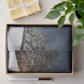 Rustic Cabin Snow Tissuepapier (Geschenk)