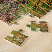 Rustic Cabin Spring Mountain Ranch Nevada Poster P Legpuzzel (Zijkant)