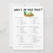 Rustic Cactus Vrijgezellenfeest Game-Purse Kaart (Voorkant)