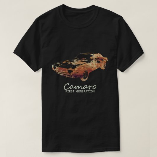 Rustic Camaro First Generation T-shirt (Design voorkant)
