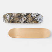 Rustic Camo Forest Pattern Skateboard (Horizontaal)