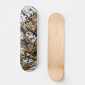 Rustic Camo Forest Pattern Skateboard (Voorkant)