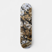 Rustic Camo Forest Pattern Skateboard (Voorkant)