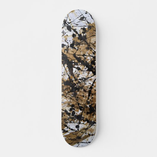Rustic Camo Forest Pattern Skateboard (Voorkant)
