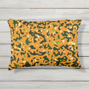 Rustic Camouflage Pattern Buitenkussen