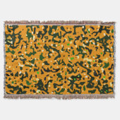 Rustic Camouflage Pattern Deken (Voorkant)