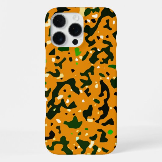 Rustic Camouflage Pattern iPhone Hoesje (Achterkant)