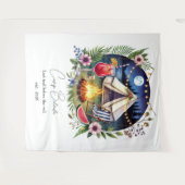 Rustic Camp Bride Bachelorette Weekend Wandkleed (Voorkant (horizontaal))