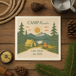 Rustic Camp Weekend Retreat Bachelorette Servet