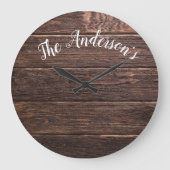 Rustic Camper Barns Grote Klok (Voorkant)