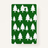 Rustic Campfire & Trees | Camp Counselor Badge (Achterkant)