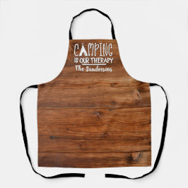 Rustic Camping is onze naam van de therapietent Schort