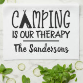 Rustic Camping is onze naam van de therapietent Theedoek (Gevouwen)
