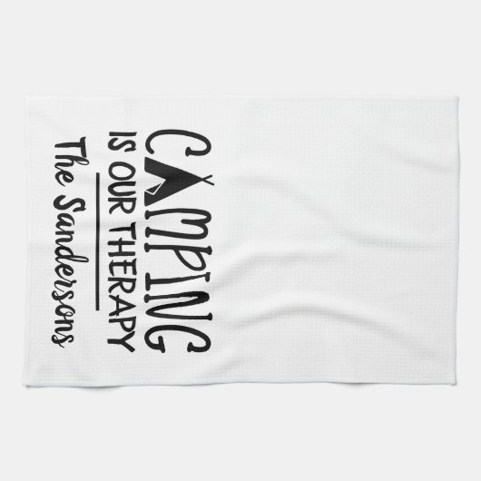 Rustic Camping is onze naam van de therapietent Theedoek (Horizontaal)