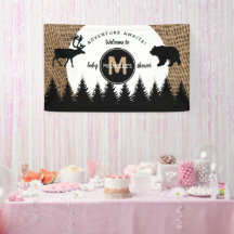 Rustic Camping Outdoor Adventure-Baby shower