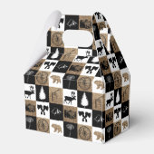 Rustic Camping Outdoor Adventure Bedankdoosjes (Achterkant)