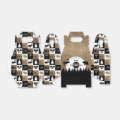 Rustic Camping Outdoor Adventure Bedankdoosjes (Uitgevouwen)