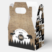 Rustic Camping Outdoor Adventure Bedankdoosjes (Geopend)