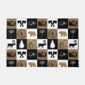 Rustic Camping Outdoor Adventure Deurmat (Voorkant)